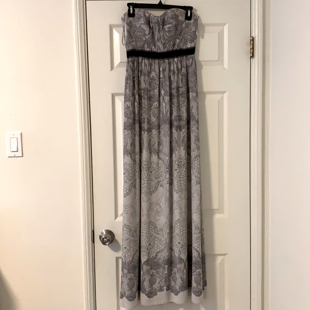 BCBG strapless dress